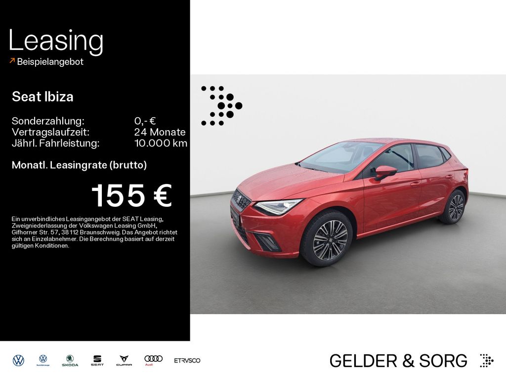 Seat Ibiza Road Edition 1.0 TSI DSG *NAVI*KAM*ACC*LED