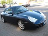 Porsche 996 Carrera 4 Cabriolet Carrera 4 Schalter - Porsche: Blau, mit Navigationssystem, Cabrio