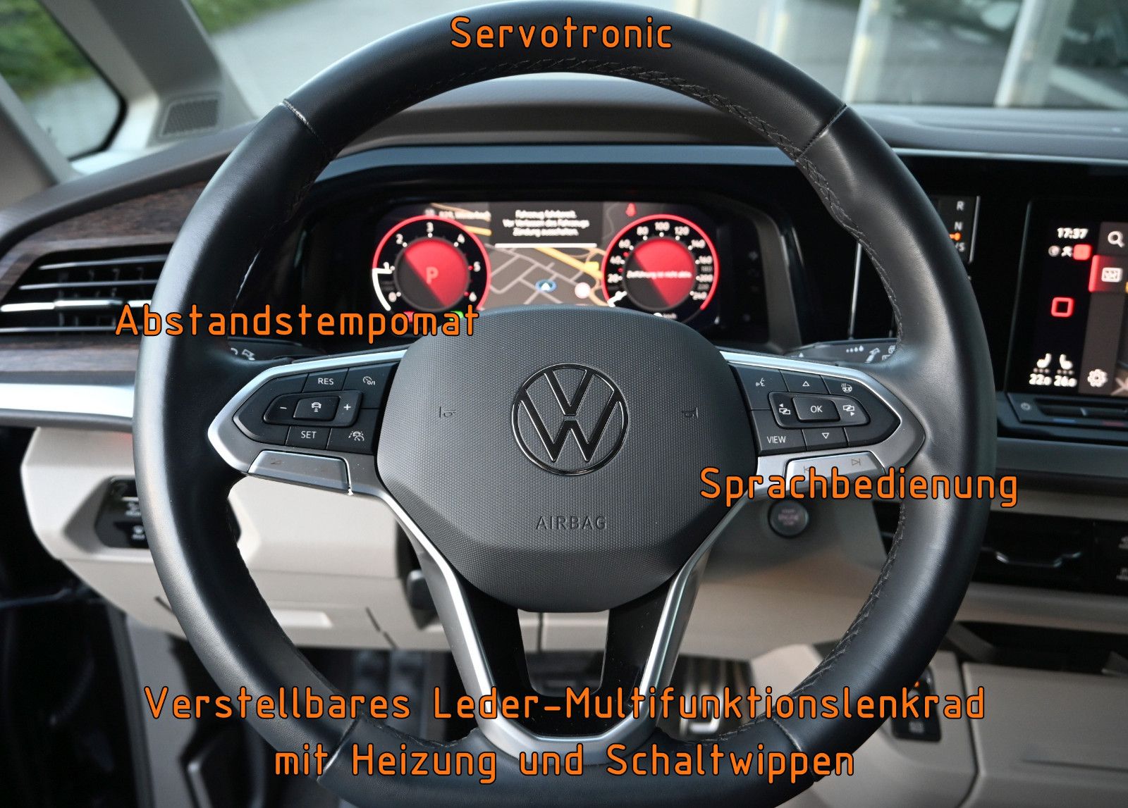 Fahrzeugabbildung Volkswagen T7 Multivan 2,0 TDI DSG Style °ACC°AHK°STANDHEIZ