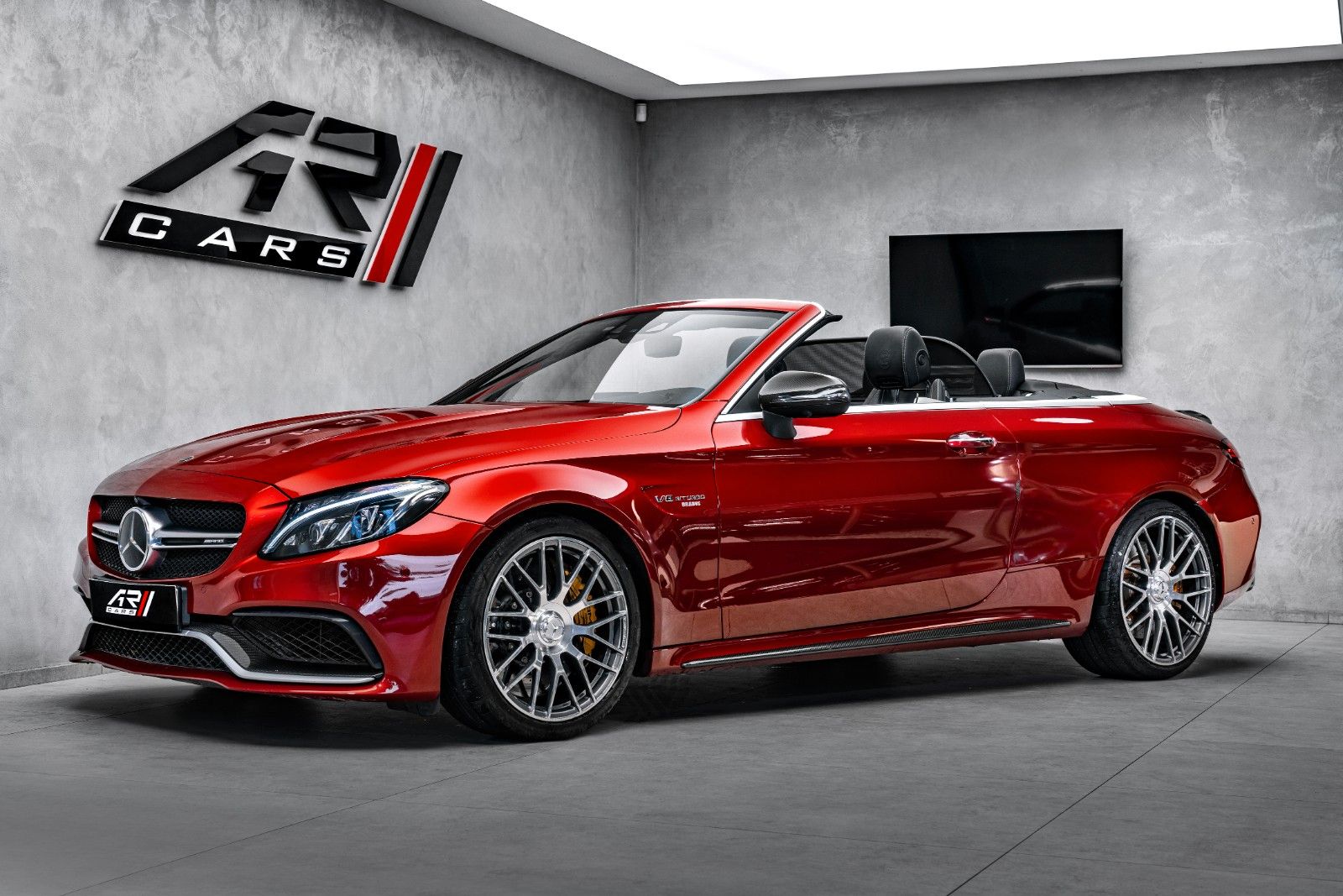 MERCEDES-BENZ C 63 S AMG cabrio*Voll*HUD*Burmester