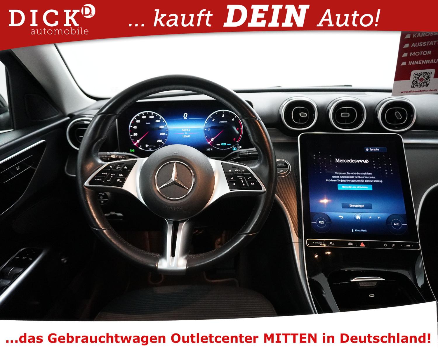 Mercedes-Benz C 220 C220d T 9G Avant VIRTU+KAM+AHK+ACC+LEDER+SHZ, миниатюра 12