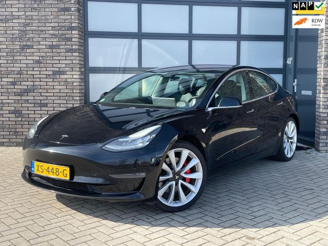 Tesla Model 3 Performance Dual Motor AWD 75 kWh 20 Inc