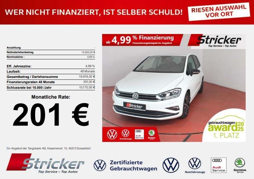 Volkswagen Golf Sportsvan 1.0TSI DSG 201,-ohne Anzahlung Na