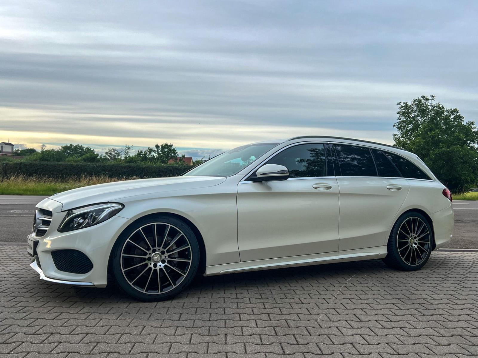 Mercedes-Benz C 200 T AMG Line |HuD|ACC|AHK|KAMERA|8x|19%|DE