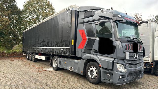 Mercedes-Benz Actros 5 L-Fahrerhaus 2-Achser BM 963 SZM+PLANE