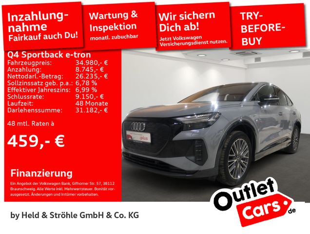 Audi Q4 Sportback 40 e-tron R-KAM E-KLAPPE NAV MATRIX