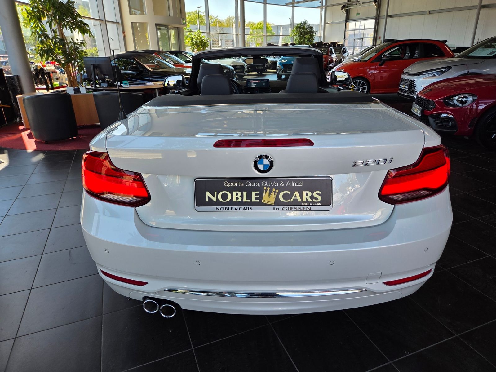 Fahrzeugabbildung BMW 220i Cabrio Luxury Line AHK LED NAV SHZ PDC ALU