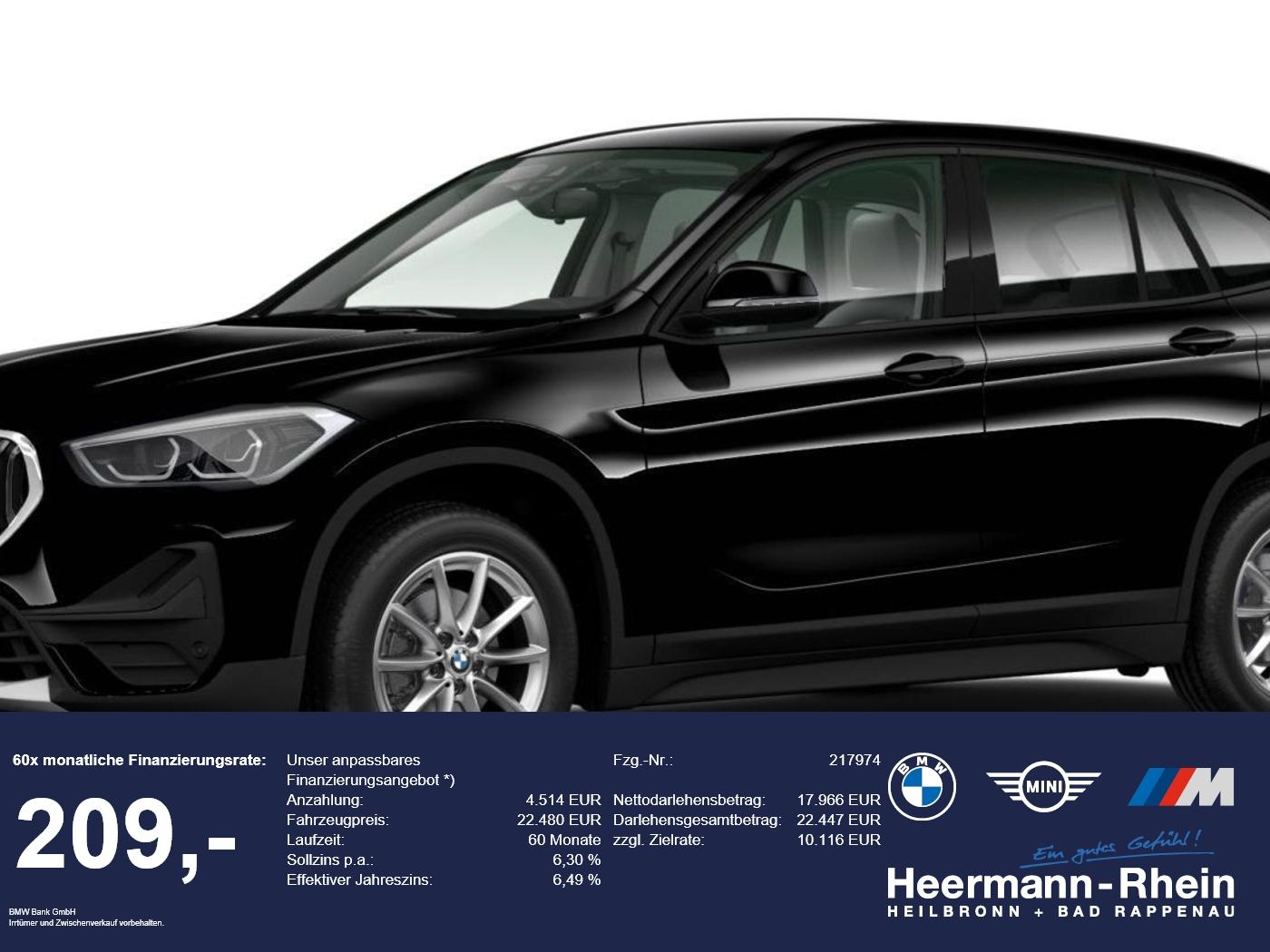 BMW X1 sDrive18dA Advantage Navi.DriveAss+.AHK.ParkA