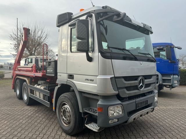 Mercedes-Benz MP 3,2648,6x4,voll-blatt-gefedert,Absetzer