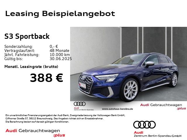 AUDI S3 Sportback *MATRIX*Virt.C+*ACC*NAV+*PDC+*SHZ*