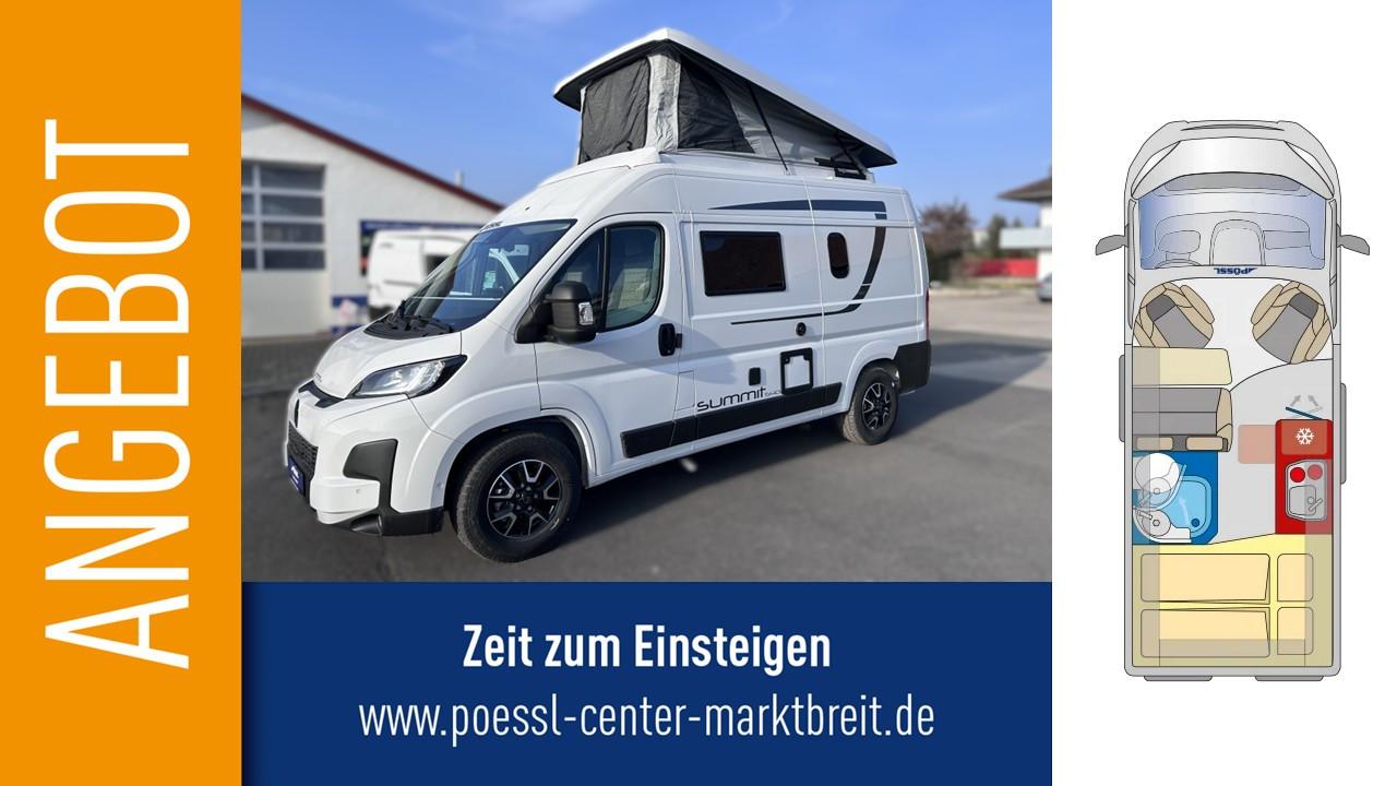 Pössl SUMMIT 540 MJ25, Aufstelldach, Premium-Pak.