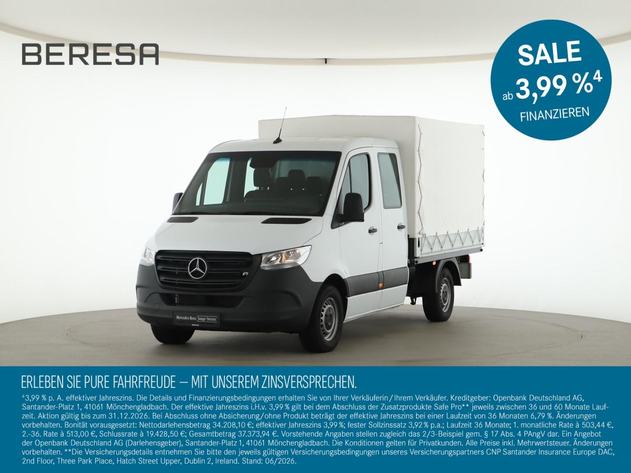 Mercedes-Benz Sprinter 315 CDI Pritsche Standard DOKA AHK
