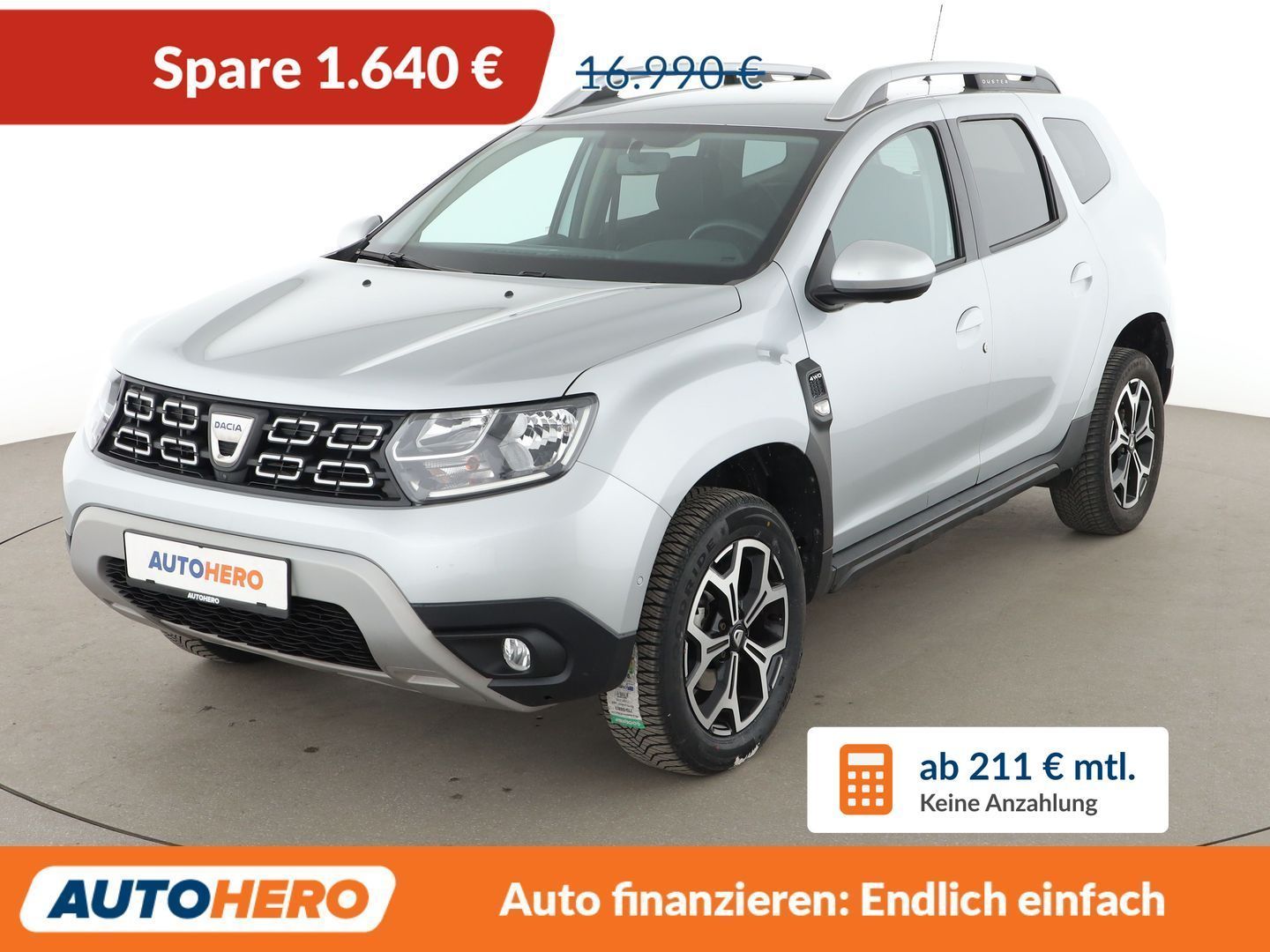 Dacia Duster 1.5 Blue dCi Prestige 4x4*NAVI*PDC*SHZ*