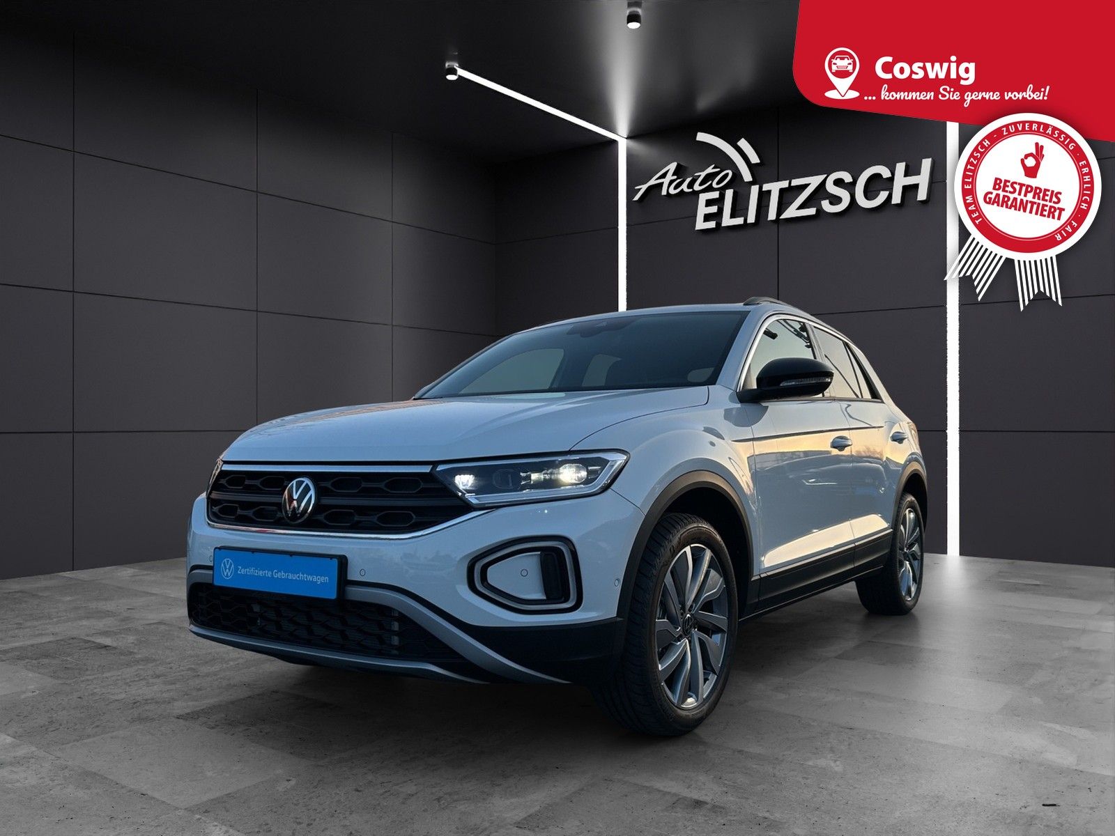 Fahrzeugabbildung Volkswagen T-Roc Goal TSI DSG LED+ Navi ACC SHZ Kamera Clim
