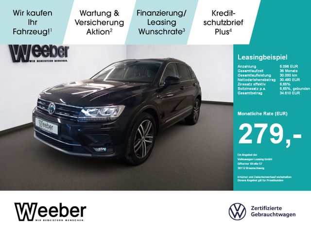 Volkswagen Tiguan 2.0 TSI Highline 4Motion Panodach AHK