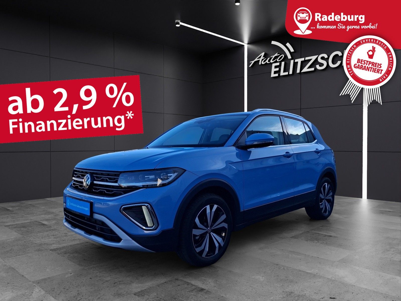 Fahrzeugabbildung Volkswagen T-Cross TSI Style DSG Matrix Navi AID ACC PDC SH