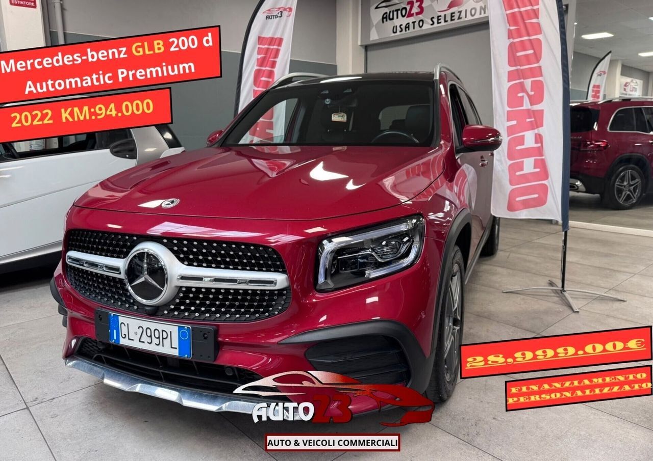 Mercedes-Benz GLB 200 d Automatic Premium Plus