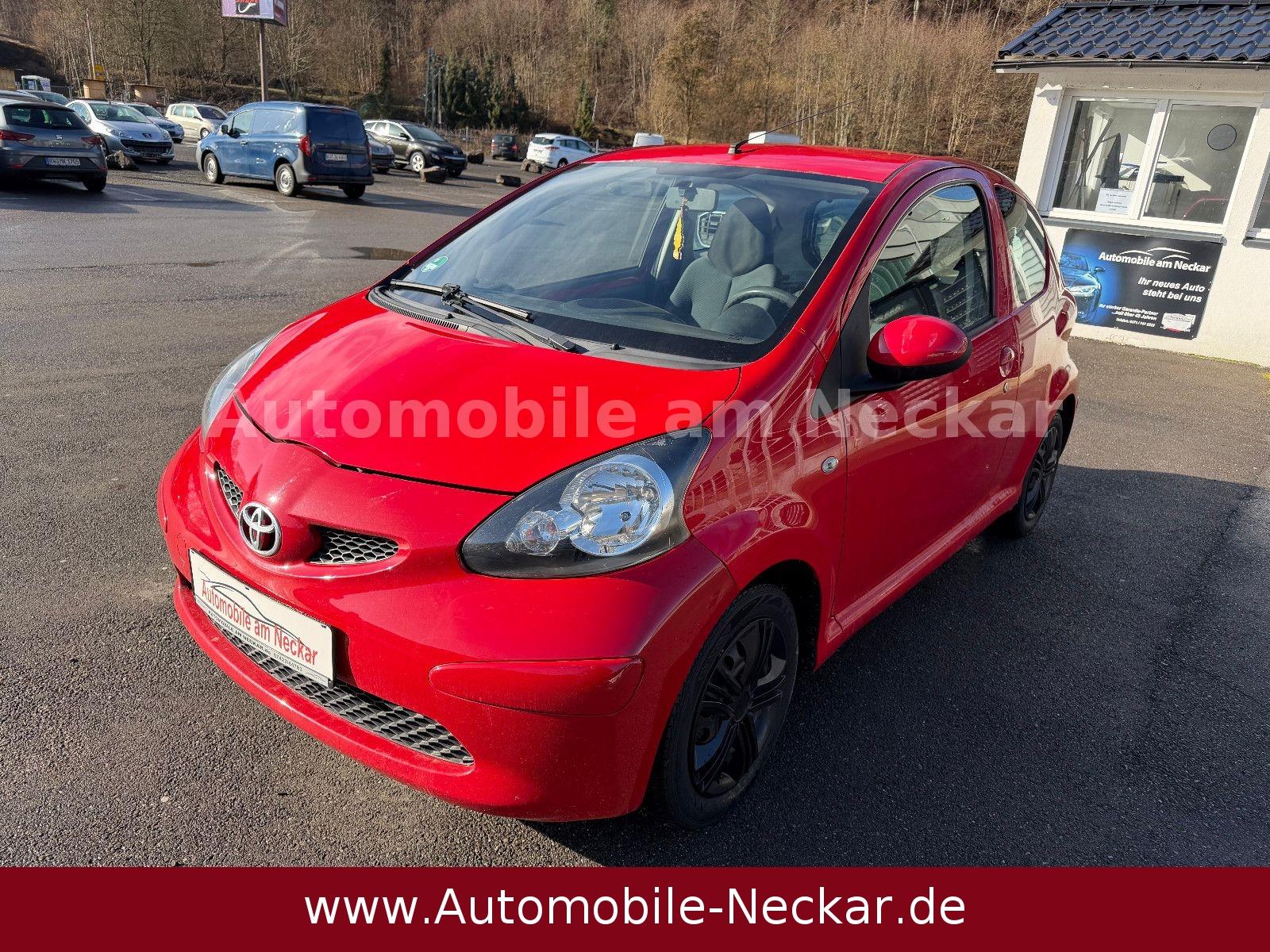 Toyota AYGO 1.0 City-Klima-EL.FH-ZV.Funk-8Fach bereift