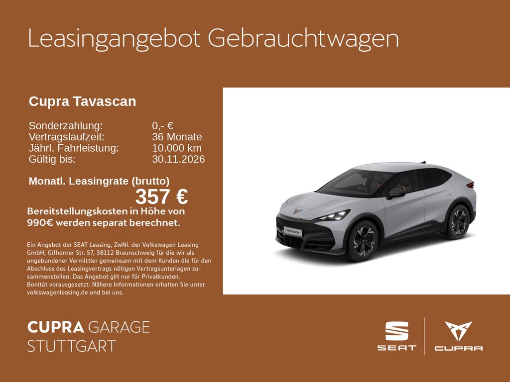 Cupra Tavascan Endurance 210 kW