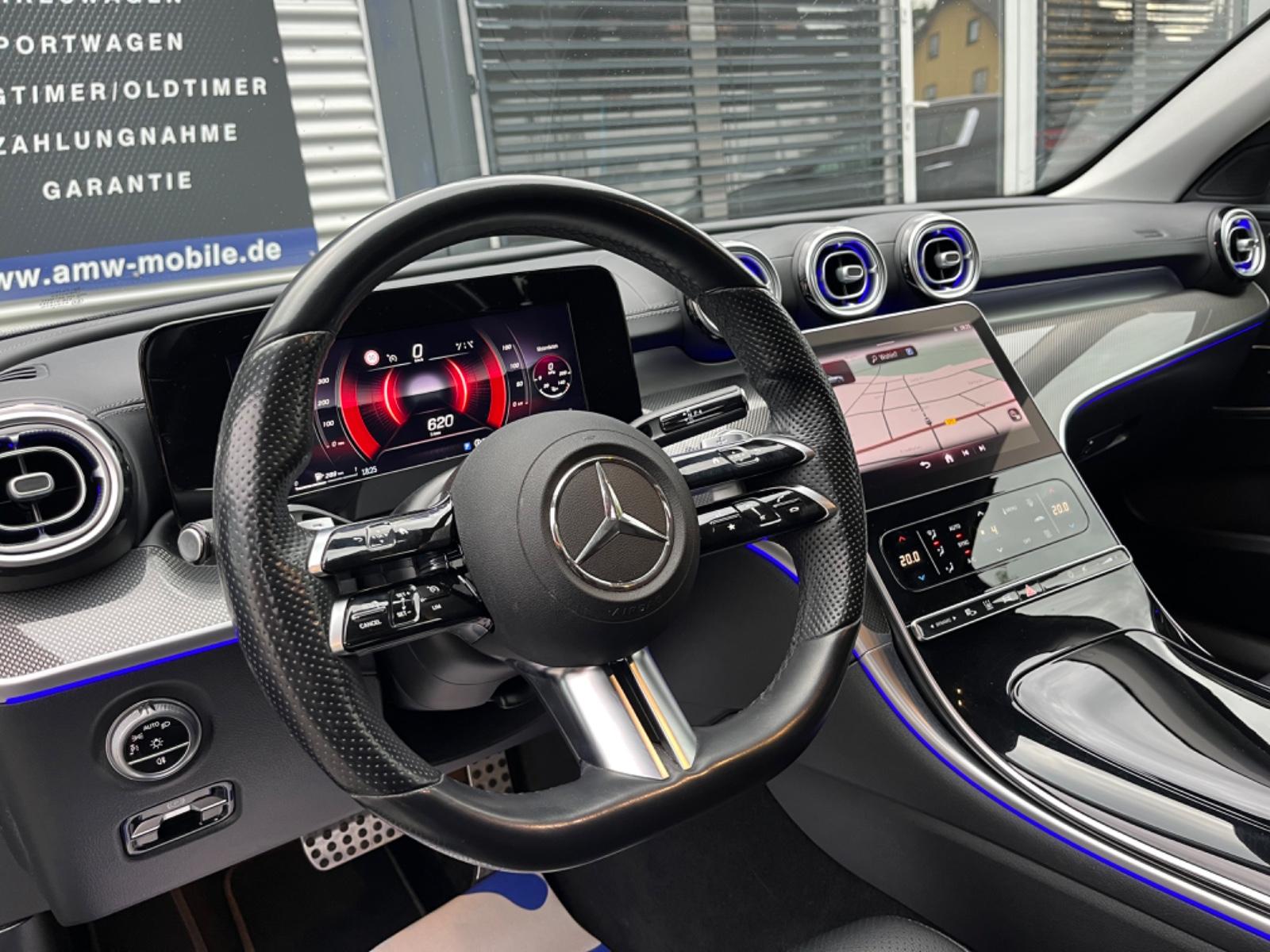 Mercedes-Benz C-Class AMG Line + Night*CARBON*AHK*MASSAGE*STANDH, миниатюра 23