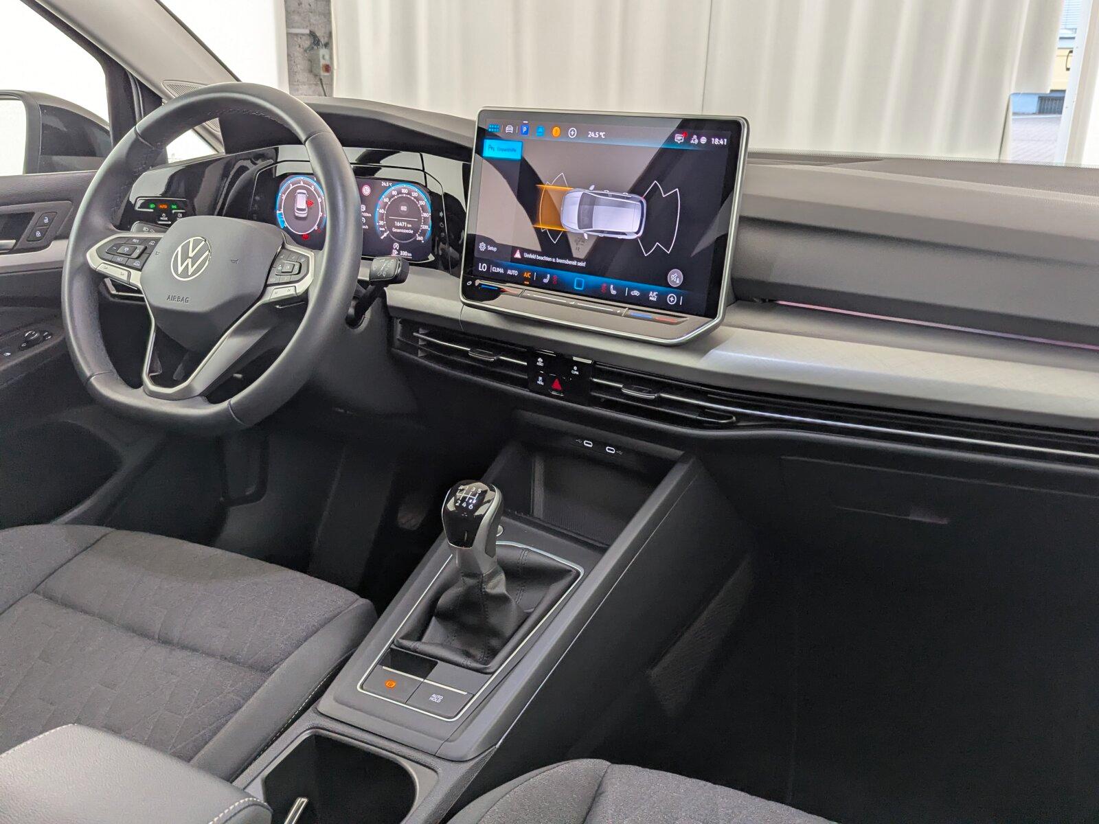 Volkswagen Golf VIII 1.5 TSI Life NAVI+AHK+ACC+SHZ+PDC+, миниатюра 10