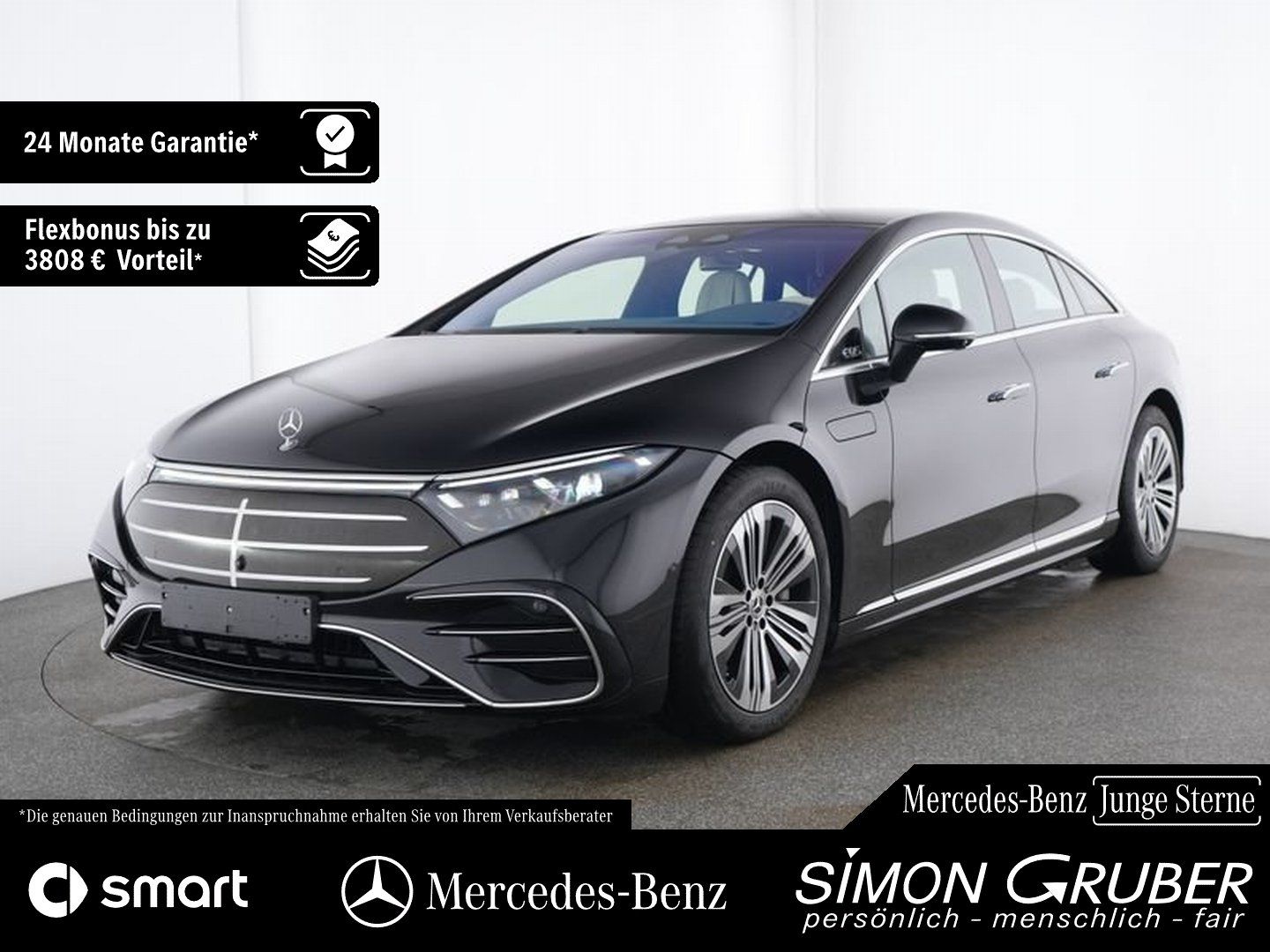 Fahrzeugabbildung Mercedes-Benz EQS 450+ Manufaktur Leder tiefweiss!!! Mod 2025