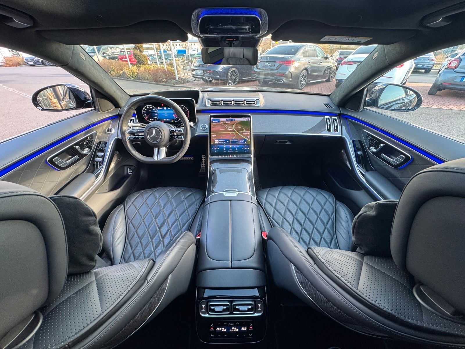Fahrzeugabbildung Mercedes-Benz S 580 4M L VOLL+AMG+Chauffeur+STH+3D+Pano+