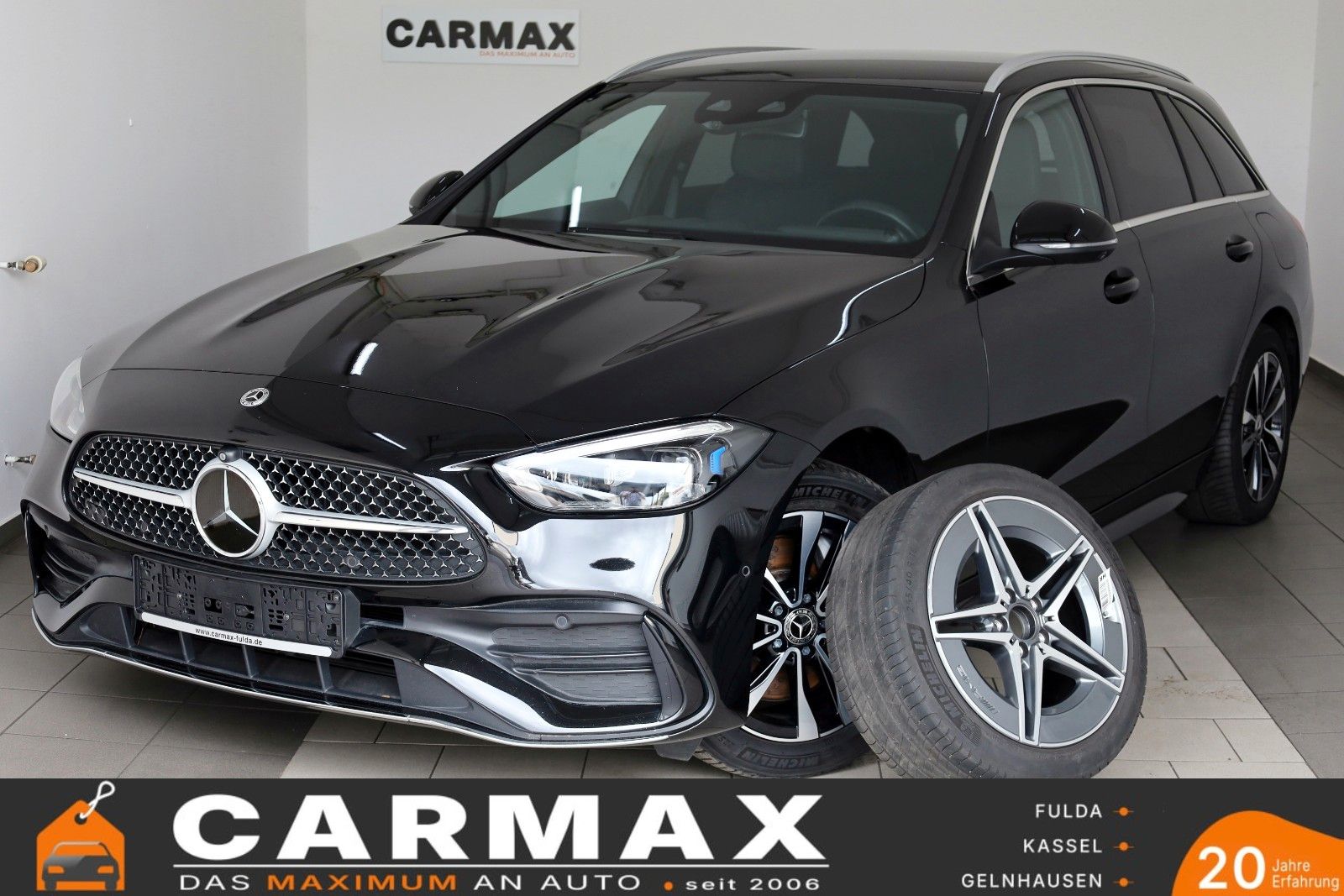 Fahrzeugabbildung Mercedes-Benz C 300e T AMG Line Leder,Navi,LED,HUD,SH,Park Pak