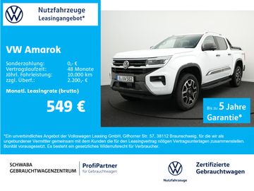 Volkswagen Leasingangebot: Volkswagen Amarok PanAmericana Double Cap 3.0 TDI *AHK*20"*