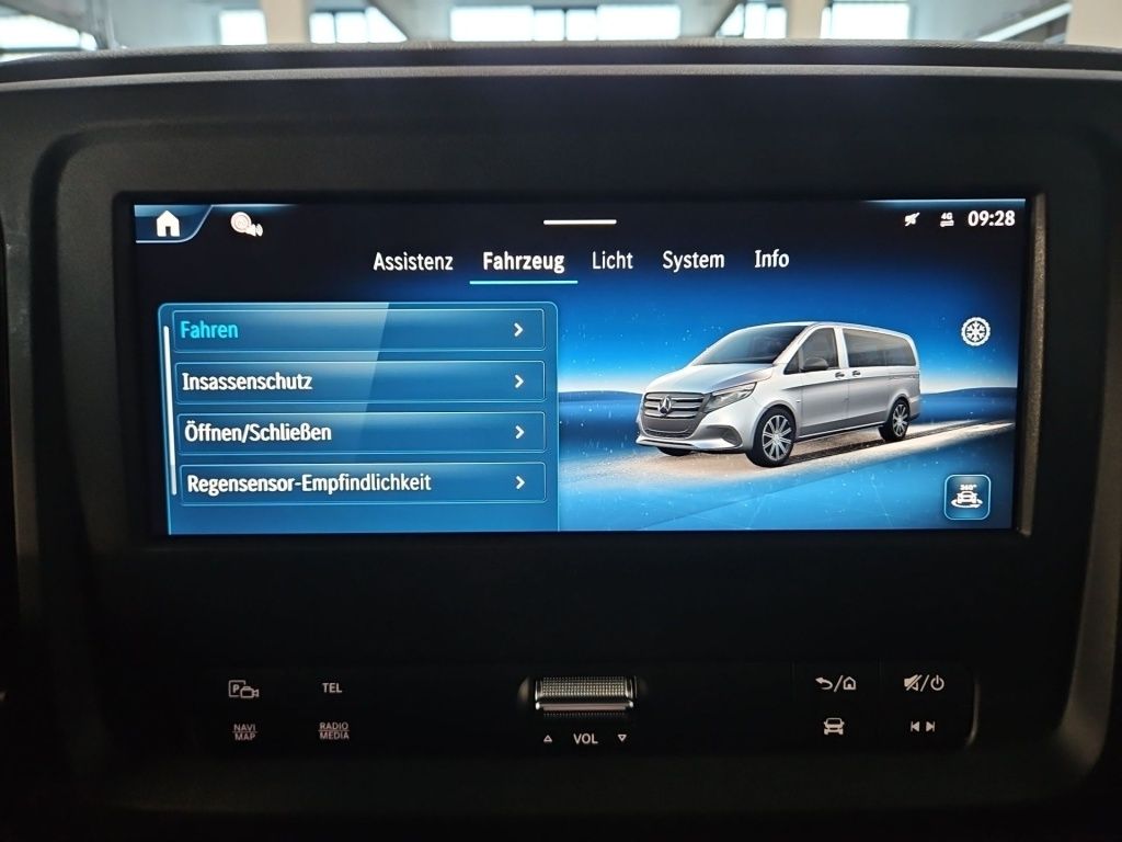 Fahrzeugabbildung Mercedes-Benz Vito 116 Tourer lang 9 Sitze MBUX 2xKlima 2xSHZ