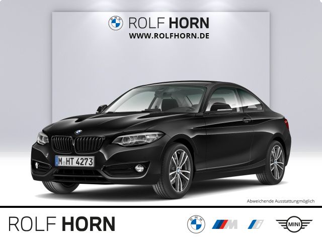 BMW 220i Coupe Sport Line Autom Navi LED RFK PDC SHZ