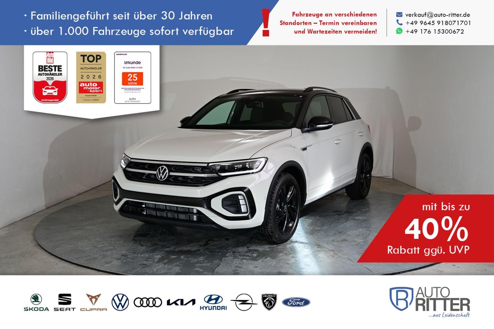 Volkswagen T-Roc R-Line ACC|AHK|RFK|Navi|Carplay|Klima|P...