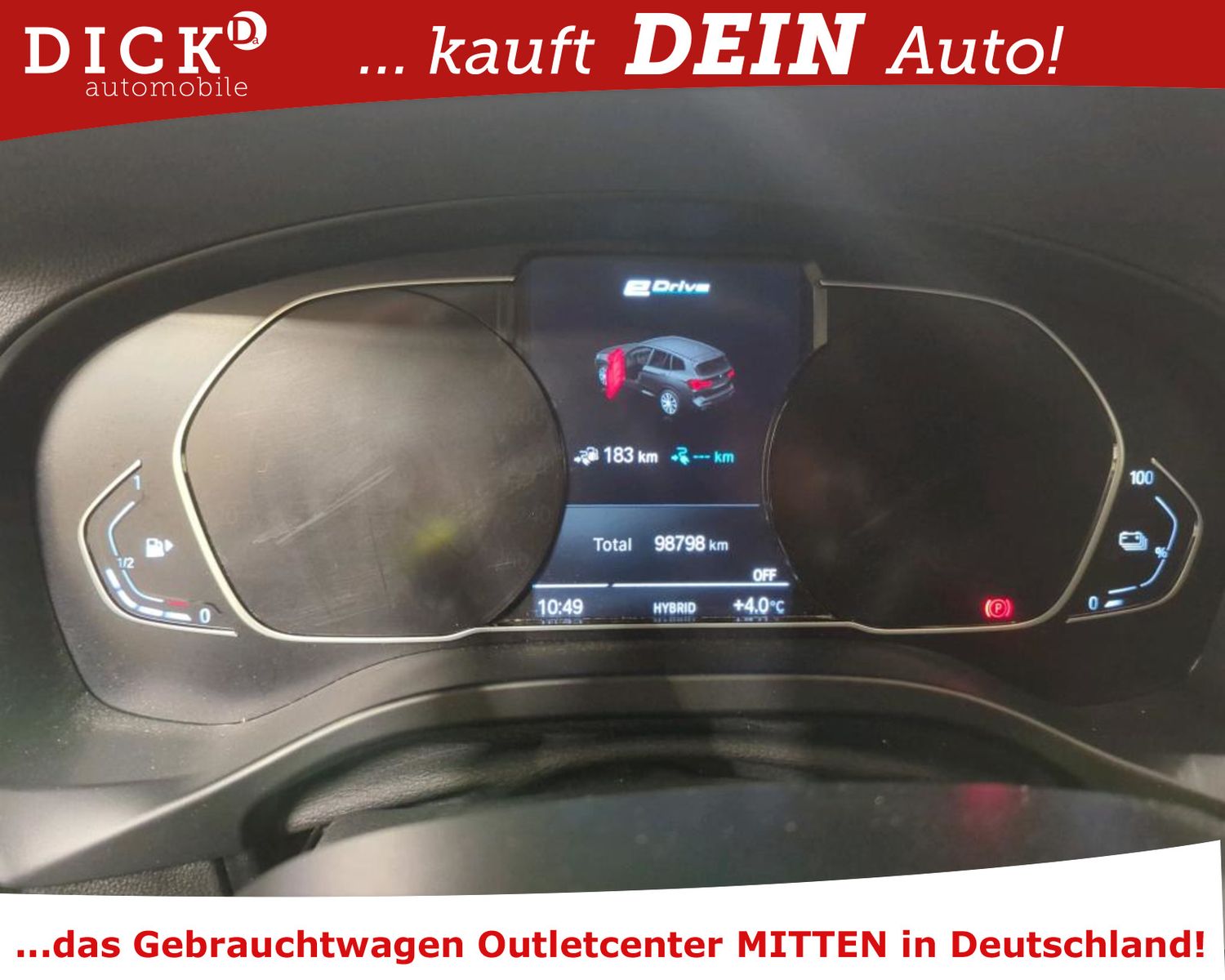 Fahrzeugabbildung BMW X3 xDr 30e M SPORT/LASER/NAVI/DAB/SHZ/AHK/8Fa