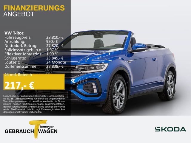 Volkswagen T-Roc Cabrio 1.5 TSI R-LINE ST.HEIZ LED+ SITZHZ