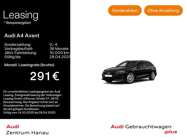 Audi A4 Avant 35 TDI advanced*LED*AHK*VIRTUAL*NAVI-PL