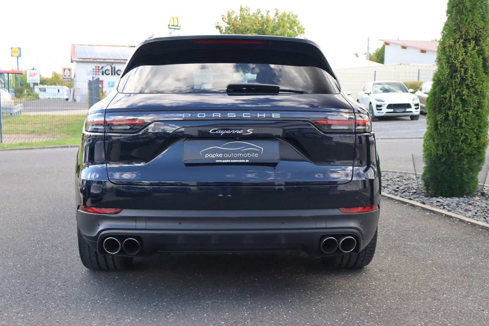 Porsche Cayenne S +LUFT+PANO+LED+ASSISTENZ+LENKUNG-HINTE