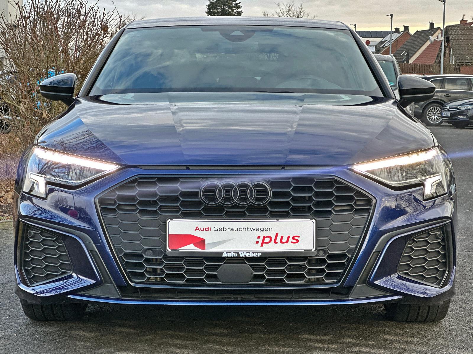 Audi A3 Sportback 35TFSI S LINE BLACK B&O LED NAV+