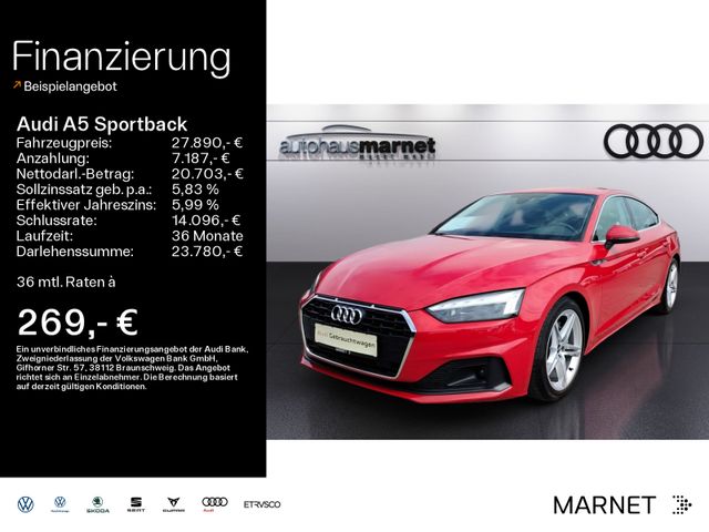 Audi A5 Sportback 40 TFSI*Navi*Matrix*Alu*PDC*Virtual