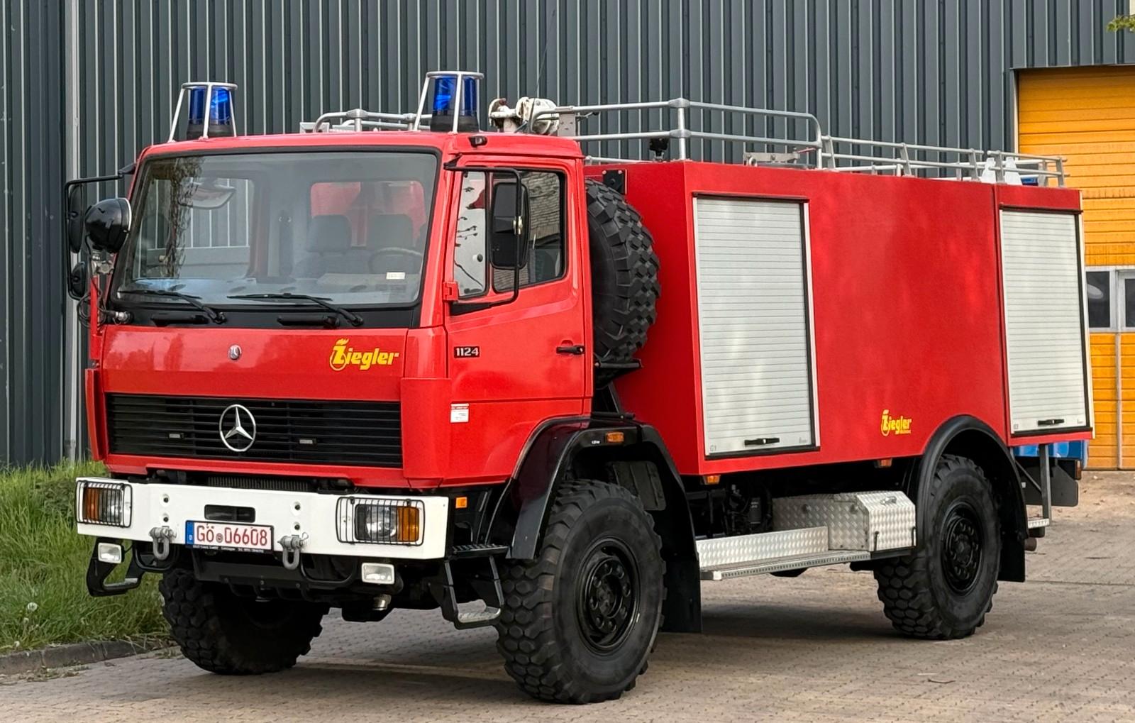 Mercedes-Benz 1124 - Feuerwehr TLF 16/45 - 4x4 - 17 TKm