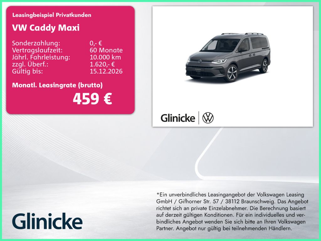 Caddy Maxi Style 1.5 eHybrid DSG Kamera ArtVelou