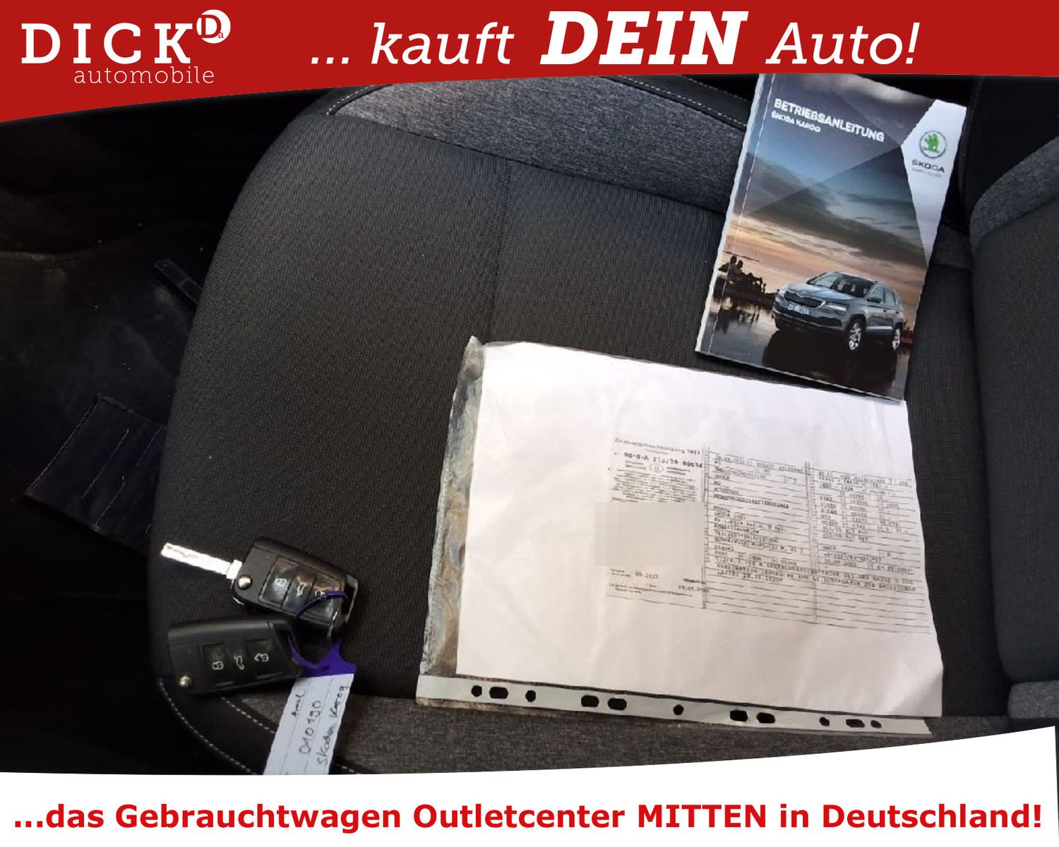 Fahrzeugabbildung SKODA Karoq 2.0d Drive LED/NAVI/ACC/SHZ/RFK/AHK/8Fa