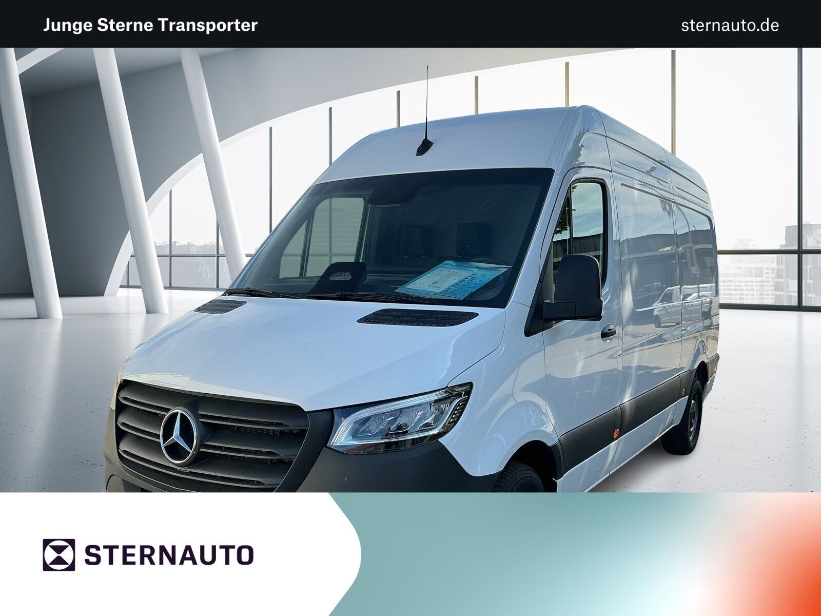 Mercedes-Benz Sprinter 317 KA HD 9G DISTR. Navi Klima LED AHK