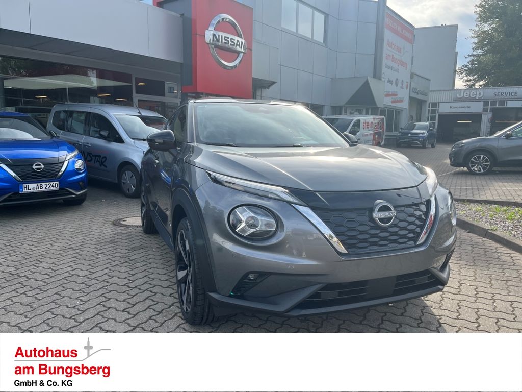 Juke 1.6 HYBRID 143 PS 4AMT TEKNA Leder 360 totw