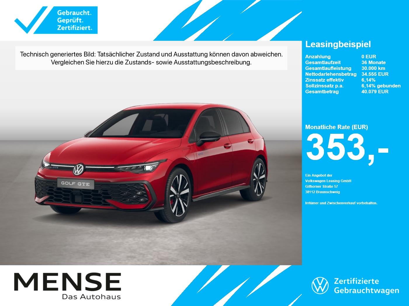 Volkswagen Golf VIII GTE DSG IQ.Light Matrix CarPlay AHK LM