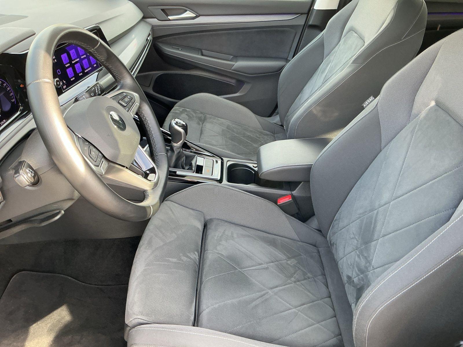 Volkswagen Golf VIII 1.5 TSI STYLE 5JG+LEDplus+APP+RFK+PANO, миниатюра 12