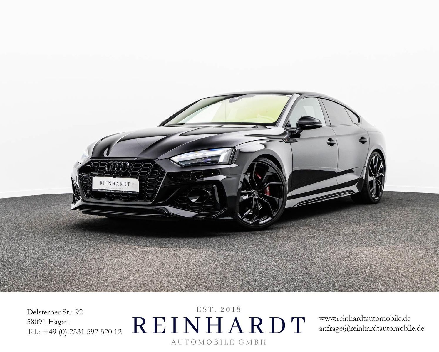 AUDI RS5 SPORTBACK ALL-BLACK ACC/HuD/PANO/RS-AGA/LSR