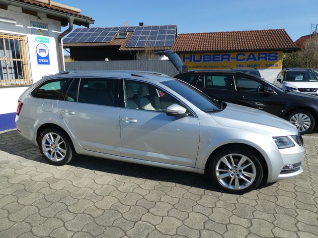 Skoda Octavia Combi Premium Edition Leder Beige