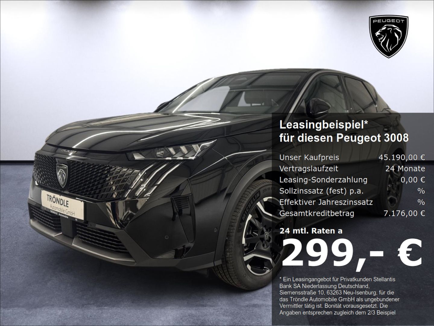 Peugeot 3008 GT Plug-In Hybrid 195 AHK-abnehmbar Navi LE