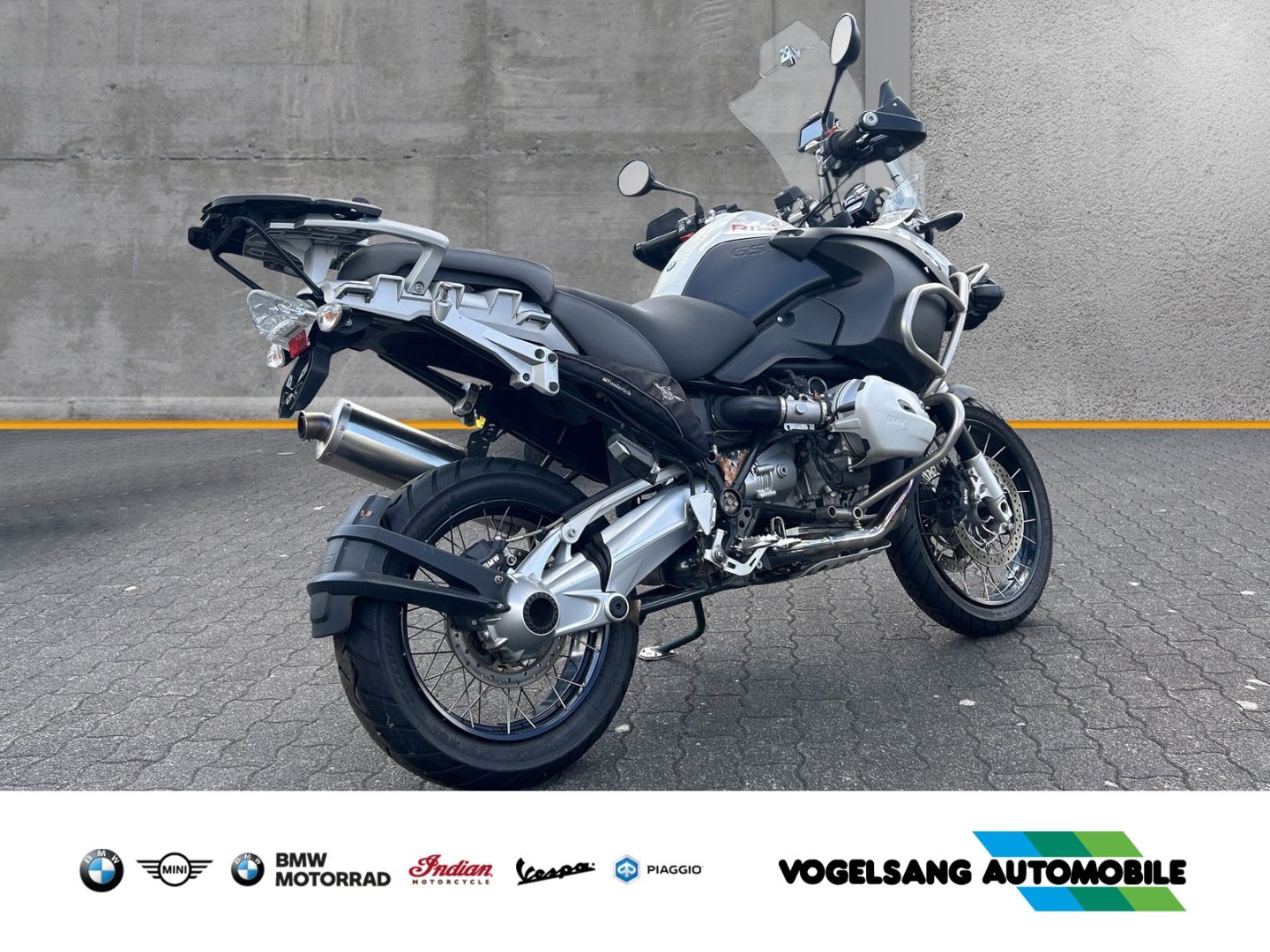 Fahrzeugabbildung BMW R 1200 GS Adventure HP2, Handgriffe heizbar, Bli