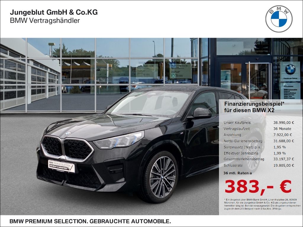 BMW X2 sDrive20d M Sport AHK/Lenkrad&Sitzhg./HarmanK